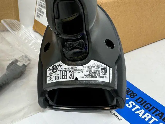 Alt view image 5 of 7 - Motor,ola Ze,bra Sym,bol Bar,code Scan,ner DS4308-SR00007ZZWW 1D 2D w USB Cable