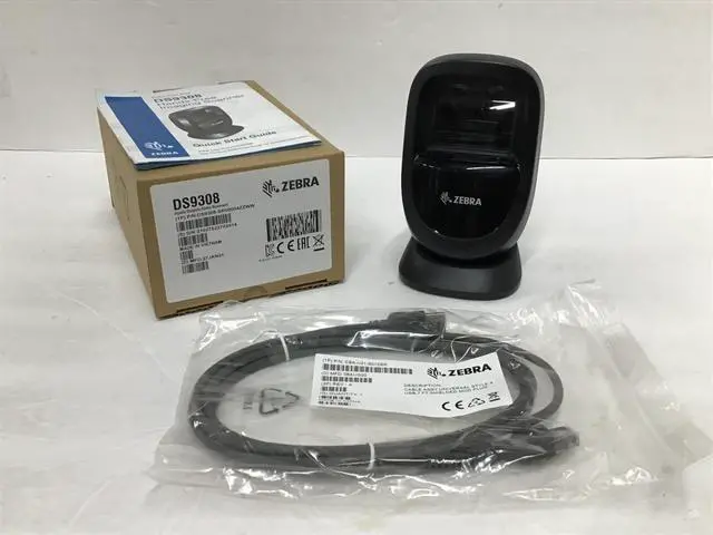 Main image of Ze,bra DS9308-SR 2D Desktop Bar,code Scan,ner /w USB Cable DS9308-SR4U2100AZW NOB