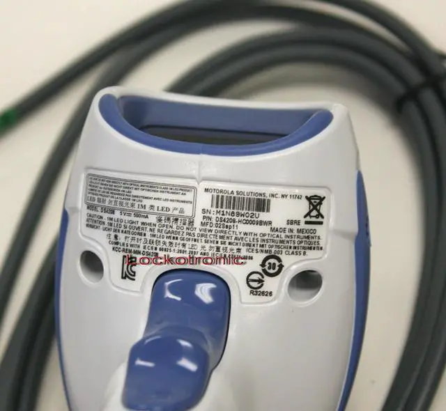 Alt view image 2 of 6 - Motor,ola Ze,bra Sym,bol Bar,code Scan,ner DS4208 -HC0009BWR USB Health Care 2D