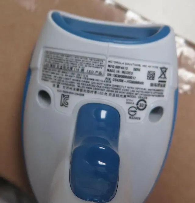 Alt view image 5 of 6 - Motor,ola Ze,bra Sym,bol Bar,code Scan,ner DS4208 -HC0009BWR USB Health Care 2D
