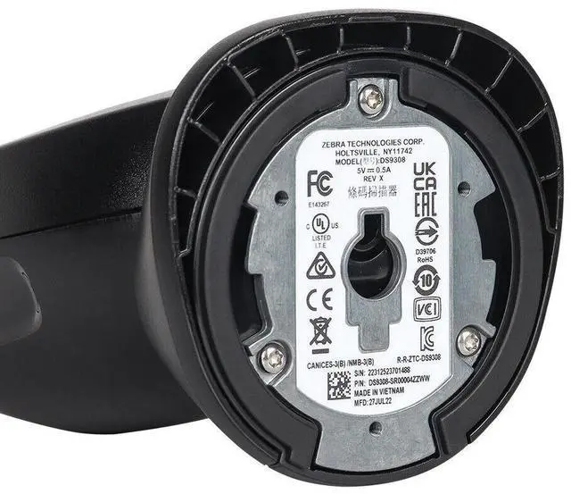 Alt view image 7 of 7 - Ze,bra DS9308-SR00004ZZCN Handsfree 1D 2D QR Bar,code Scan,ner Kit W/ USB Cable