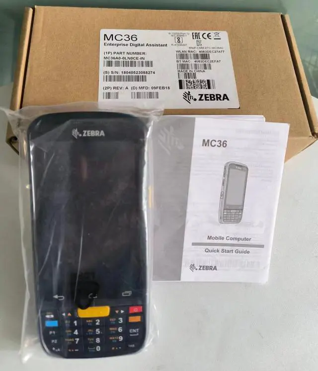 Alt view image 2 of 7 - Ze,bra Motor,ola MC36A0 Bar,code Scan,ner Android Mobile Computer MC36A0-0LN0CE-IN