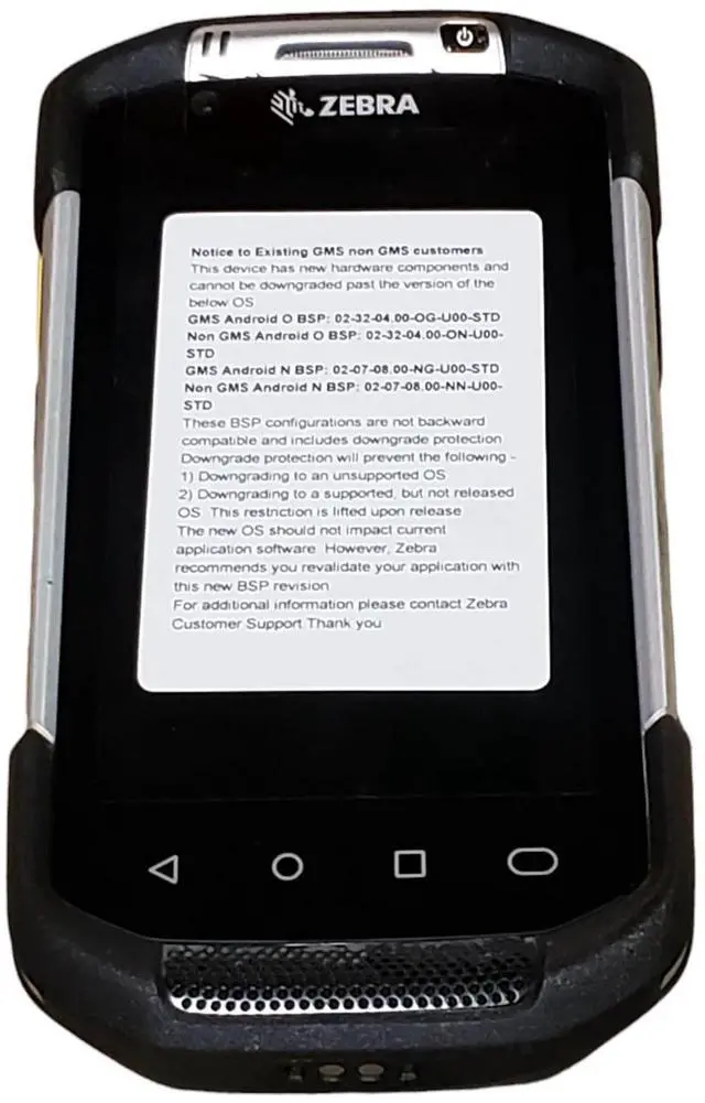 Alt view image 4 of 5 - Ze,bra TC70 Mobile Computer TC700K-02B24B0-US