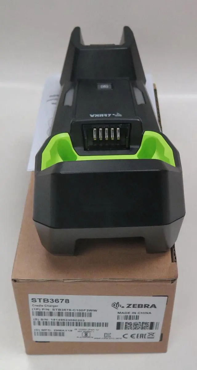 Alt view image 6 of 6 - Ze,bra Motor,ola STB3678 Cradle for DS3678 Bar,code Scan,ner USB