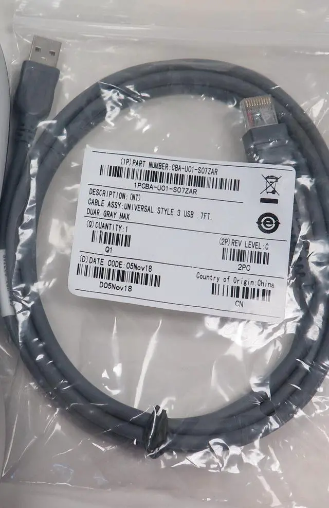 Alt view image 5 of 6 - Ze,bra Motor,ola STB3678 Cradle for DS3678 Bar,code Scan,ner USB