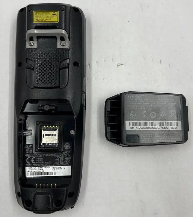 Alt view image 3 of 4 - Ze,bra MC2180-CS01E0A MOBILE HANDHELD WIRELESS Bar,code READER Scan,ner COMPUTER