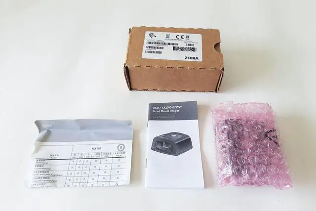 Alt view image 2 of 7 - Ze,bra DS457-SR20004ZZWW FIXED MOUNT Scan,ner 2D SE4500 With Power Supply + Cable