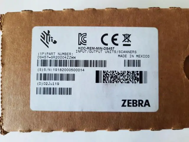 Alt view image 3 of 7 - Ze,bra DS457-SR20004ZZWW FIXED MOUNT Scan,ner 2D SE4500 With Power Supply + Cable