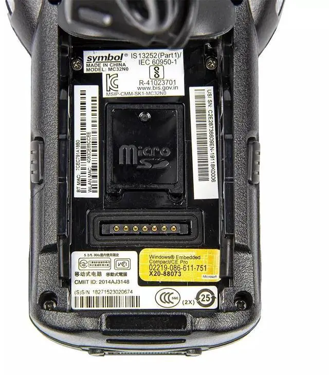 Alt view image 3 of 7 - Sym,bol Motor,ola MC32N0-GL4HCLE0A Handheld Mobile Computer Bar,code Scan,ner