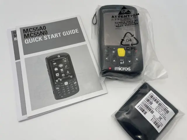 Alt view image 3 of 7 - Motor,ola Sym,bol Ze,bra MC55A Mobile Scan,ner PC WM6 WiFi 2D MC55A0-P80SWNQA96R