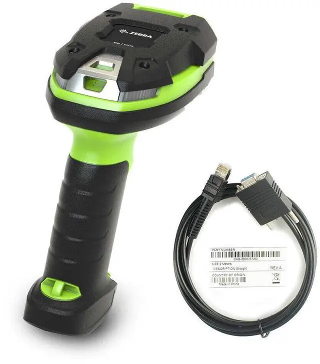 Main image of Ze,bra LI3608-SR RS232 Rugged Corded Handheld Standard Range Bar,code Scan,ner