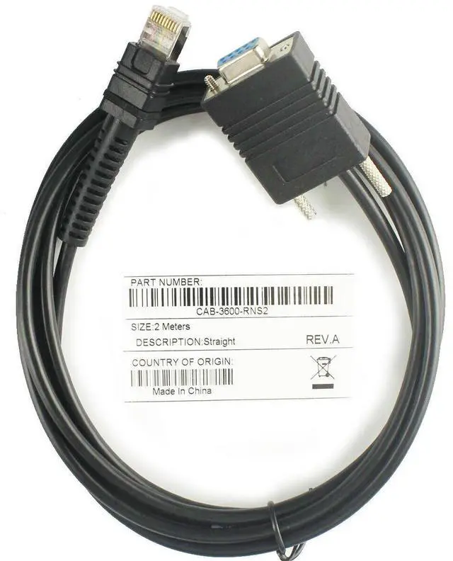 Alt view image 3 of 7 - Ze,bra LI3608-SR RS232 Rugged Corded Handheld Standard Range Bar,code Scan,ner