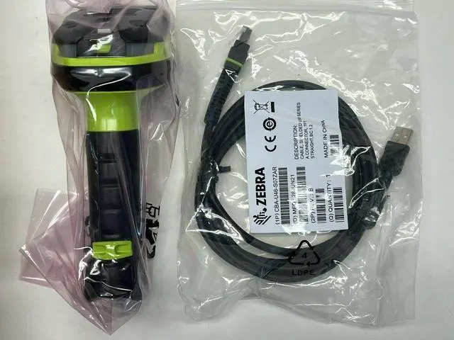 Alt view image 2 of 7 - Ze,bra Li3608-ER RS232 Long Distance Ultra-Rugged Corded Bar,code Scan,ner