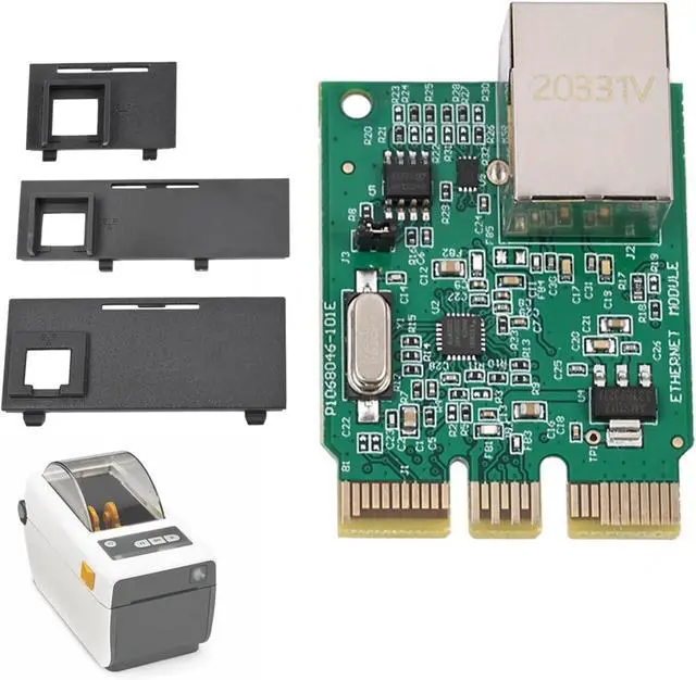 Main image of Ennovor P1080383-442 Upgrade Ethernet Module Kit Fit for Zebra ZD410 ZD420 Barcode Printer Card Wired Built-in Network Card PCBA Board
