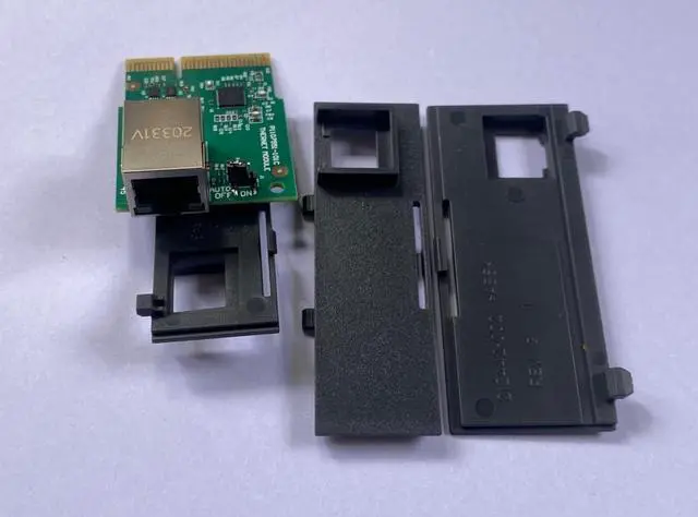 Alt view image 2 of 5 - P1112640-015 Kit Upgrade Ethernet Module for Ze bra ZD421 ZD421d ZD421t Thermal Printer 203dpi 300dpi