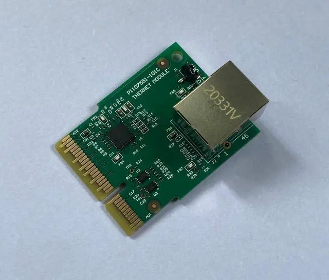 Alt view image 4 of 5 - P1112640-015 Kit Upgrade Ethernet Module for Ze bra ZD421 ZD421d ZD421t Thermal Printer 203dpi 300dpi