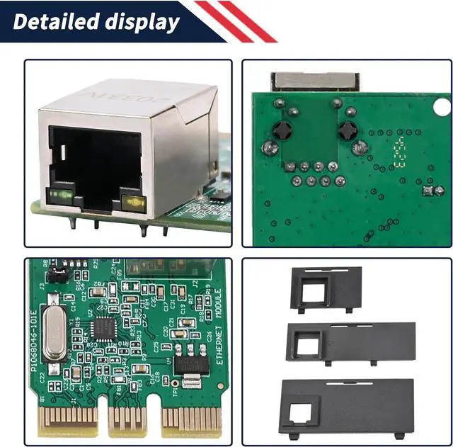 Alt view image 4 of 7 - Ennovor P1080383-442 Upgrade Ethernet Module Kit Fit for Zebra ZD410 ZD420 Barcode Printer Card Wired Built-in Network Card PCBA Board