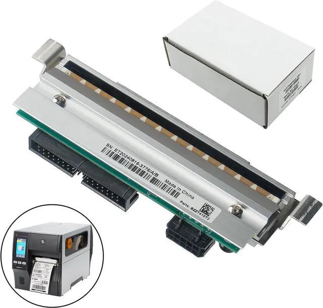 Alt view image 2 of 7 - P1004230 Replacement Printhead for Ze bra 110Xi4 105SL Plus - 203dpi Precision Thermal Print Head for Enhanced Label Printing Quality