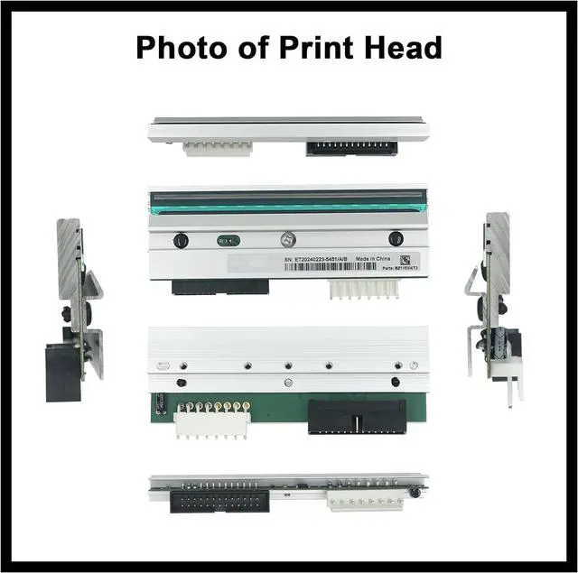 Alt view image 6 of 7 - P1004230 Replacement Printhead for Ze bra 110Xi4 105SL Plus - 203dpi Precision Thermal Print Head for Enhanced Label Printing Quality