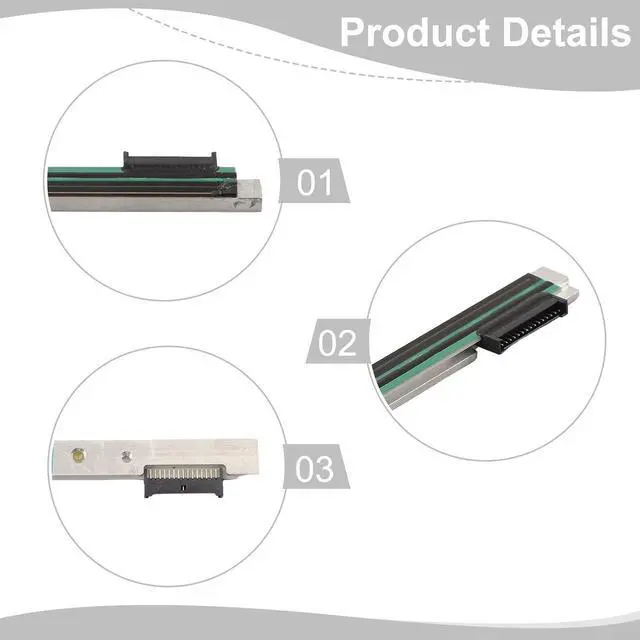 Alt view image 4 of 6 - P1080383-001 Print Head Kit Printhead for Ze bra ZD420 ZD620 Thermal Mobile Label Printer 203dpi - High-Efficiency ZD620 Print Head