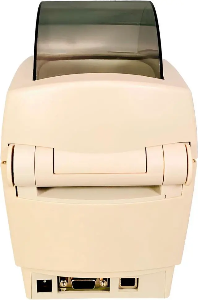 Alt view image 7 of 7 - Ze bra LP2824 Plus Compact Thermal Bar code Label Printer USB Serial 282P-201122-040, Bundle with AC Adapter