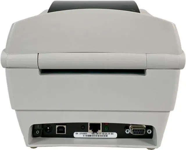 Alt view image 4 of 7 - Ze bra TLP3844-Z Thermal Transfer Label Printer 300Dpi USB LAN 384Z-10400-0001 with Power Supply