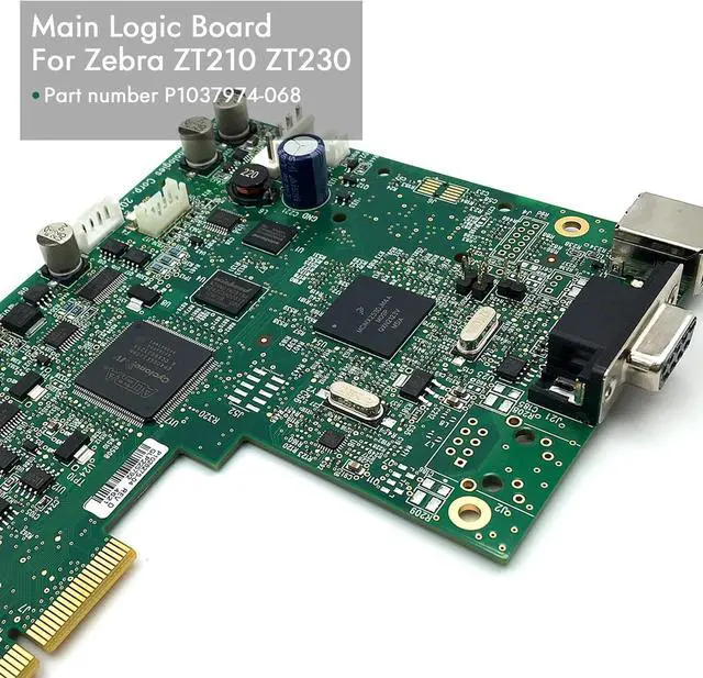 Alt view image 4 of 7 - P1037974-068 Main Logic Board for Ze bra ZT230 ZT220 ZT210 Thermal Printer ZT200 Series All dpi