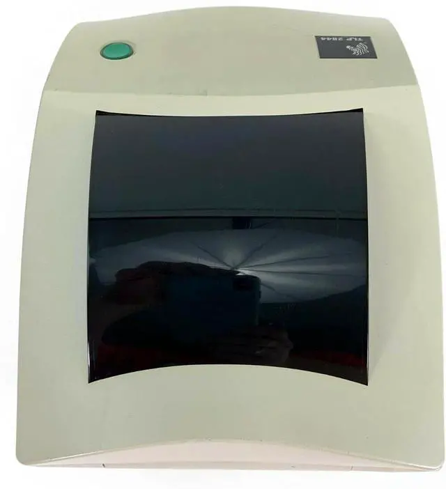 Alt view image 5 of 7 - Tekswamp #S6B Ze bra TLP 2844 Printer #2 2844-10301-0001 W/Adapter USB Power Cables Print