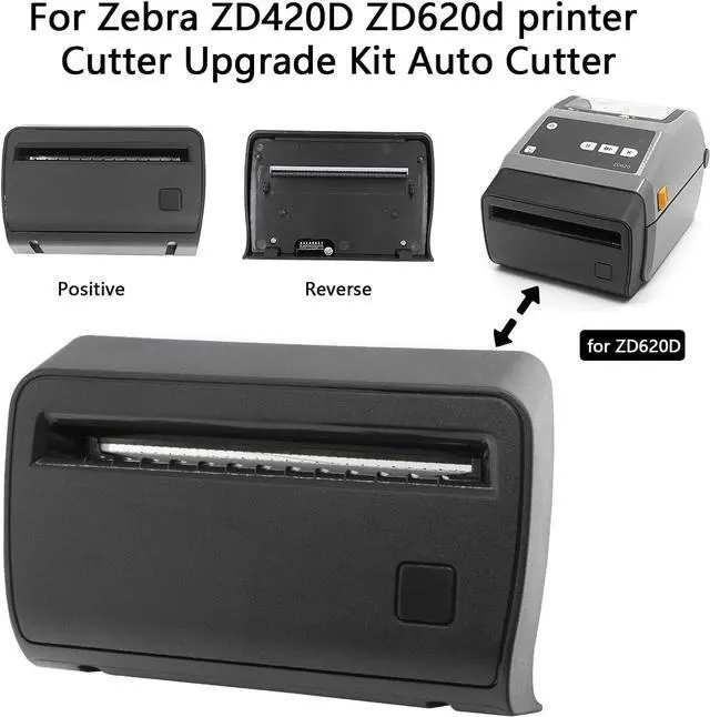 Alt view image 2 of 7 - Ennovor ZD420D Auto Cutter Assembly for Zebra ZD420D ZD620D Desktop Thermal Label Barcode Printer, Stable and Efficient Cutting (P1080383-417)