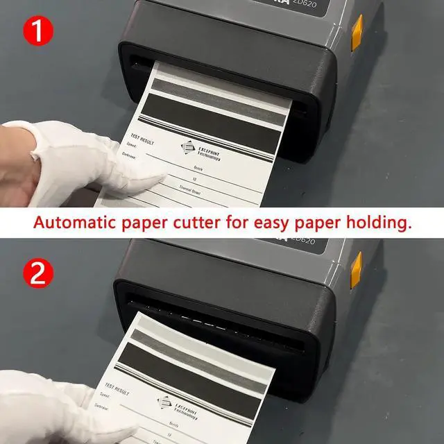 Alt view image 6 of 7 - Ennovor ZD420D Auto Cutter Assembly for Zebra ZD420D ZD620D Desktop Thermal Label Barcode Printer, Stable and Efficient Cutting (P1080383-417)