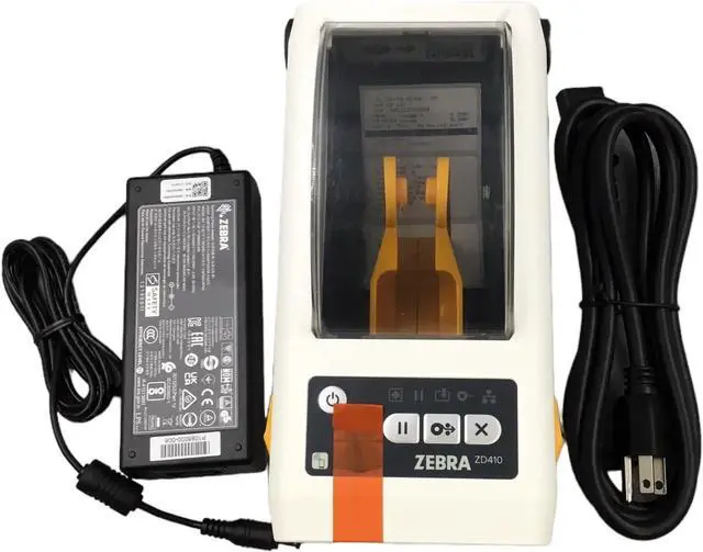 Alt view image 7 of 7 - Ze bra Technologies ZD41H22-D01W01EZ Printer, ZD410, Direct Thermal, Healthcare, 802.11AC and Bluetooth 4.0, Ezpl