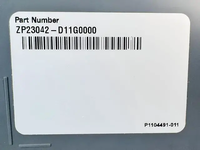 Alt view image 7 of 7 - Ze bra ZP230d Direct Thermal Bar code Label Printer Dispenser USB ZP23042-D11G0000, Bundle with AC Adapter