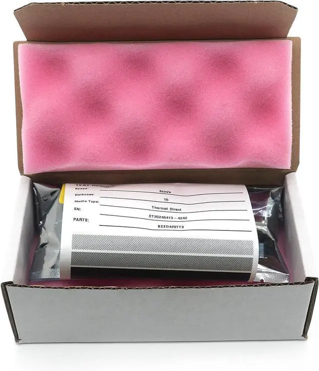 Alt view image 6 of 7 - Printhead/Print Head for Ze bra ZD420T ZD620T Thermal Transfer Label Bar code Printers/Label Maker,300dpi P/N:P1080383-227