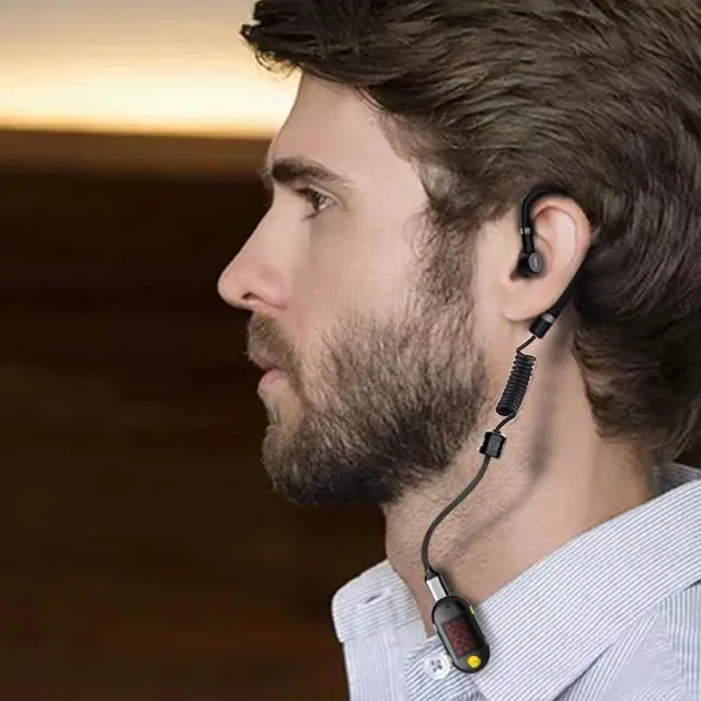 Alt view image 2 of 7 - Super Mini Walkie Talkies Two Way Radio Portable FM Transceiver for Restaurants,Out Door Sport Supermarket Hospital Tourism,3 Pack