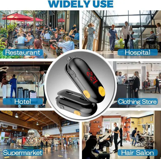 Alt view image 7 of 7 - Super Mini Walkie Talkies Two Way Radio Portable FM Transceiver for Restaurants,Out Door Sport Supermarket Hospital Tourism,3 Pack