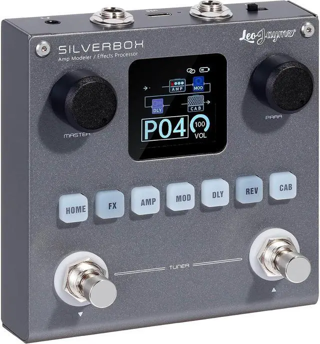 Main image of Portable Multi-Effects Guitar/Bass Amplifier Modeler Effects Processor with 6 Effects Modules, 80 Editable Presets & Rechargeable Battery