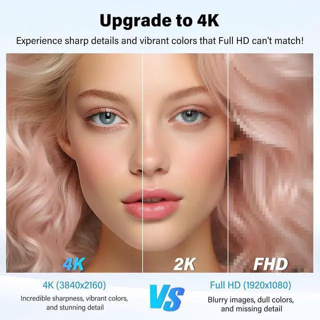 Alt view image 2 of 7 - Innoview 23.8 4K Large Portable Monitor, UHD (3840*2160) 100%sRGB IPS Speakers USB-C HDMI Work Home Second Monitor W/180°Adjustable Stand for Laptop, Desktop, Macbook, Phones, Tablet, PS5/4, Switch