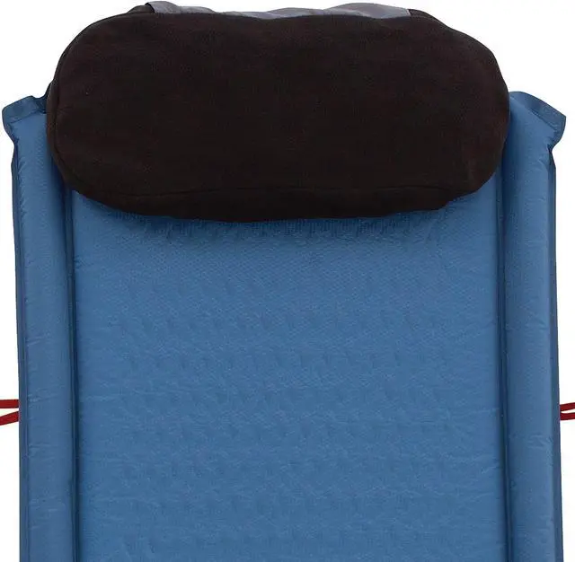 Alt view image 4 of 7 - Silverton Self-Inflating Sleeping Pad, Lightweight Camping Pad with Pillow, Comfortable Sleeping Mat with Side Bumpers, Easy Inflation