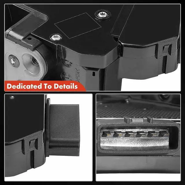 Alt view image 7 of 7 - Front Left Driver Door Latch Lock Actuator Assembly Compatible with Nissan Sentra 2013-2019 Sedan, Without Intelligent Key, Replace# 80501-9AN0A, 80501-3SG0A