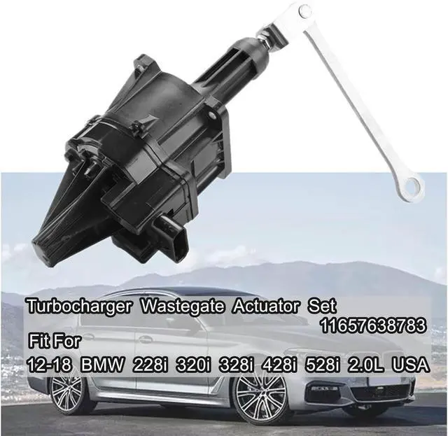 Alt view image 2 of 7 - Electronic Turbo Wastegate Actuator For BMW 2012-2018 320i 328i 428i 528i X1 X3 X4 X5 Z4 2.0L,Turbo Charger Wastegate Actuator Replace#11-65-7-638-783 11657638783 11657634486 11657630462 11657635804