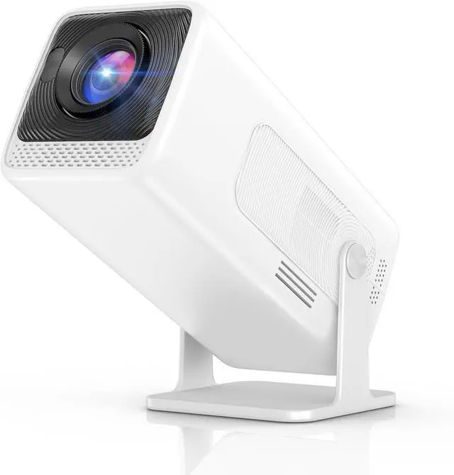 Main image of Mini Projector Native 1080P, Portable Outdoor Movie Projector with WiFi and Bluetooth, 4K Supported, Compatible with Smartphone, HDMI, USB, TV Stick, PS5 for Home Theater, Bedroom, Outdoor Use