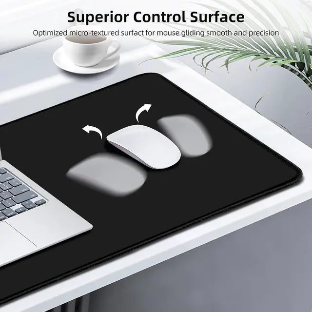 Alt view image 5 of 7 - Mouse Pad with Wireless Charging, Gaming Mouse Pad with Ultra-Smooth Surface, Large XXL Desk Mat, Non-Slip, Waterproof Computer Keyboard Pad, 800x400x4MM, Included 20W PD Power Adapter