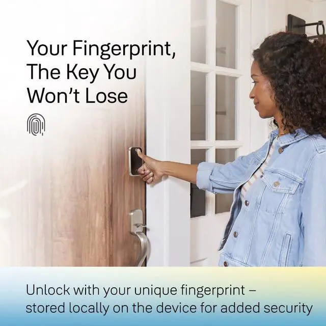 Alt view image 5 of 5 - Security Assure Lock 2 Touch Deadbolt, Oil Rubbed Bronze Key-Free Smart Entry Door Lock with Z-Wave (ZW3) Connected Touchscreen Keypad for Code Entry and Remote Access, YRD430-F-ZW3-0BP