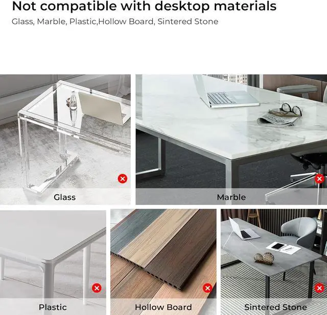 Alt view image 5 of 7 - Adjustable Keyboard Tray Under Desk, 28x11 Inch Large Slide Out Keyboard & Mouse Platform Tray, Wooden Pull Out Computer Keyboard Drawer for Typing Home Office Desk, Black