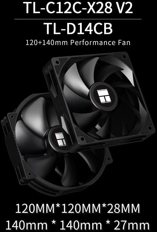 Alt view image 6 of 6 - Peerless Assassin 140 Digital Black CPU Cooler, Double PWM Fans with 1850RPM Speed, Support  lga1700/1851/115X/2011/1200,:AM4/AM5, Computer CPU Cooling,Digital Screen Top Cover