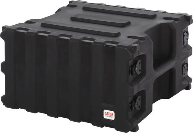 Main image of Cases Pro Series 6U Rack Case with Standard 19" Depth, Roto Molded Made in USA (G-PRO-6U-19)