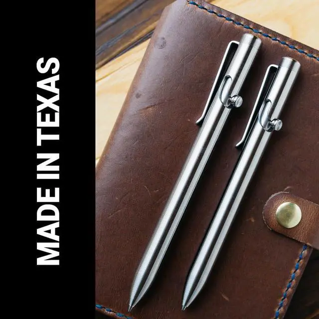 Alt view image 6 of 6 - Tactile Turn Titanium Bolt Action Pen - Standard Length - 100% Made in the USA - All-Metal Construction - Guaranteed for Life