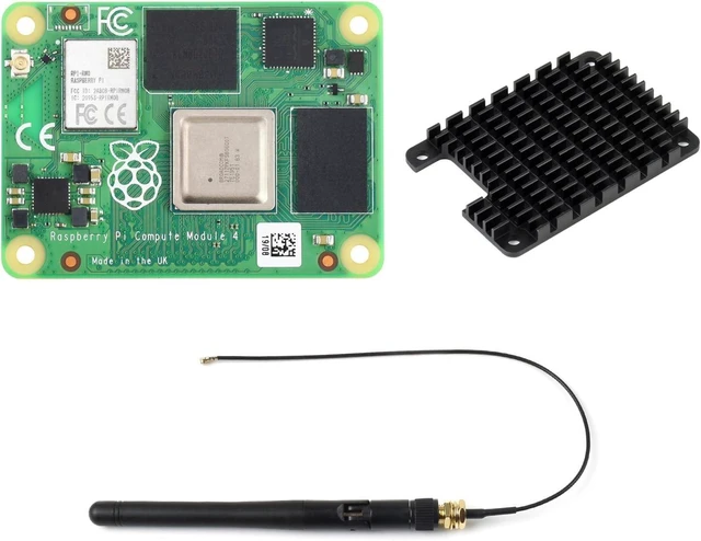 Main image of Waveshare Compute Module 4 The Power of Raspberry Pi 4 in A Compact Form Factor 8GB RAM 32GB eMMC Flash with WiFi