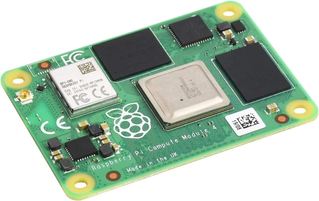 Alt view image 2 of 6 - Waveshare Compute Module 4 The Power of Raspberry Pi 4 in A Compact Form Factor 8GB RAM 32GB eMMC Flash with WiFi