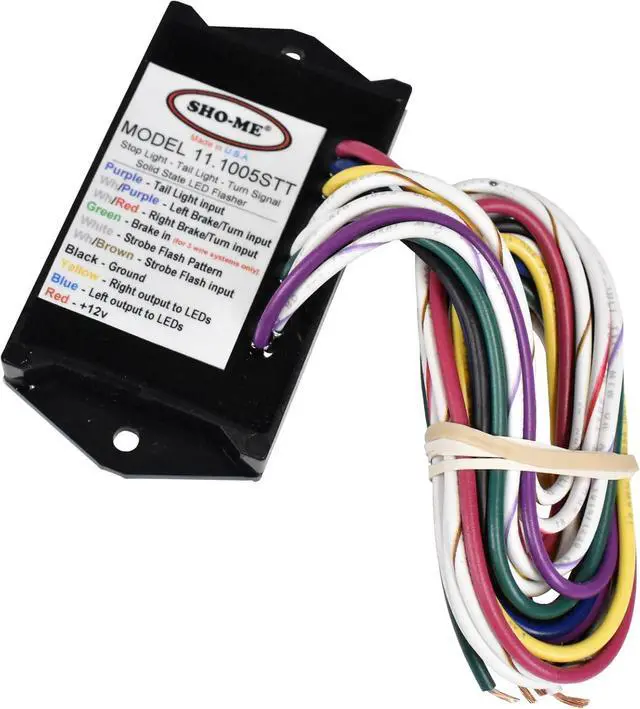 Main image of Able-2 Products Sho-Me 10 Pattern Brake/Turn/Tail LED Flasher